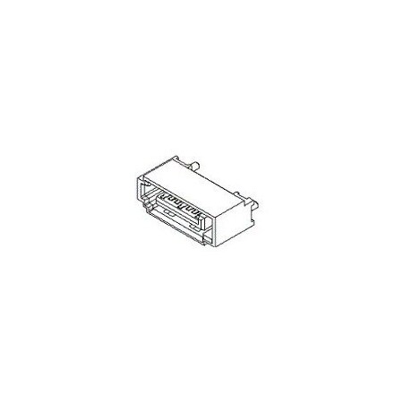 Molex Board Connector, 7 Contact(S), 1 Row(S), Male, Straight, 0.05 Inch Pitch, Surface Mount Terminal,  678005001